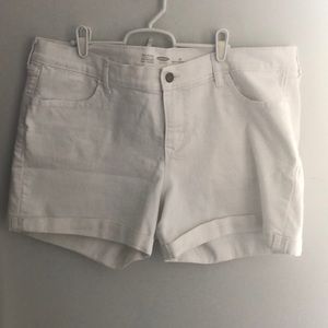 Old Navy Jean white shorts
